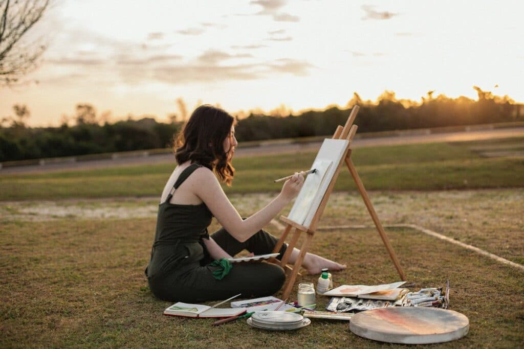 Quel fond choisir pour mettre en valeur un portrait peint au couteau