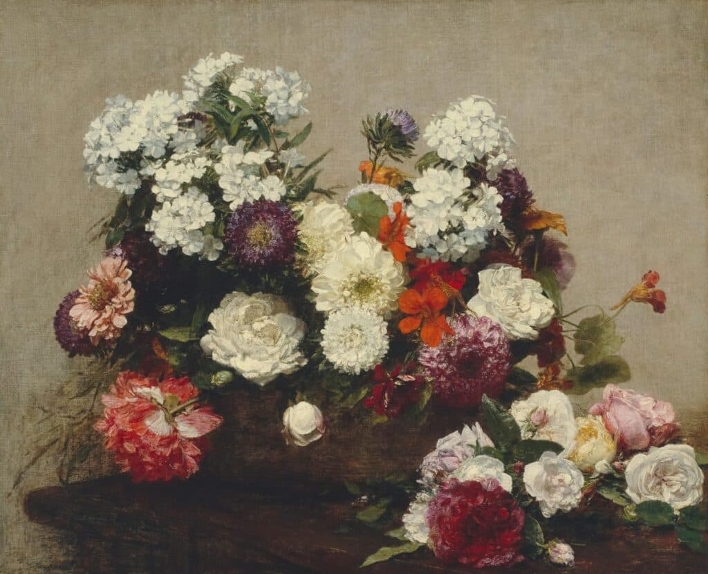 Comment peindre un bouquet de fleurs au couteau, étape par étape